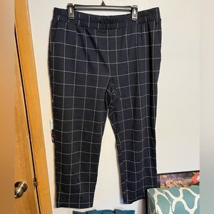 Navy ankle pants in size XL
